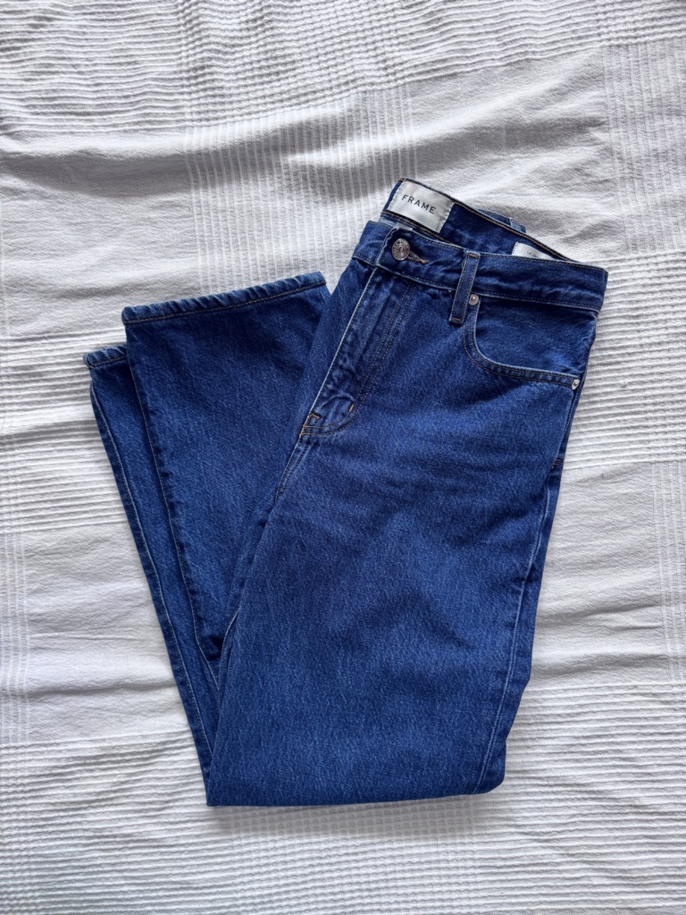 Frame denim le jane ankle jeans 100% cotton